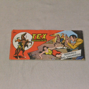 Tex liuska 26 - 1957 Seikkailu Rio Grandessa (5. vsk)